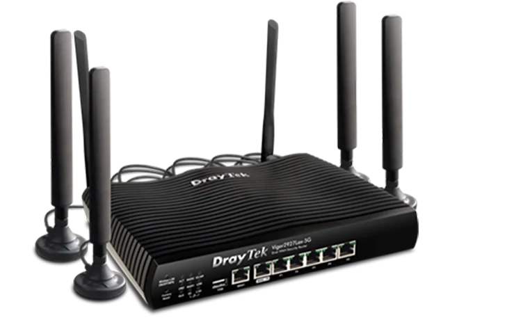 Vigor2927Lax-5G : WAN cellulaire double SIM pour les sites isolés
