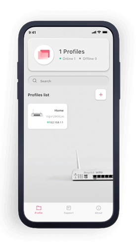 Application DrayTek Router