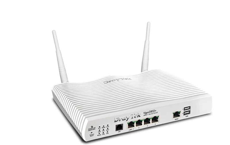 Vigor2832n – Routeur Multi-WAN ADSL2+, Ethernet & 4G avec VPN et Haute Disponibilité