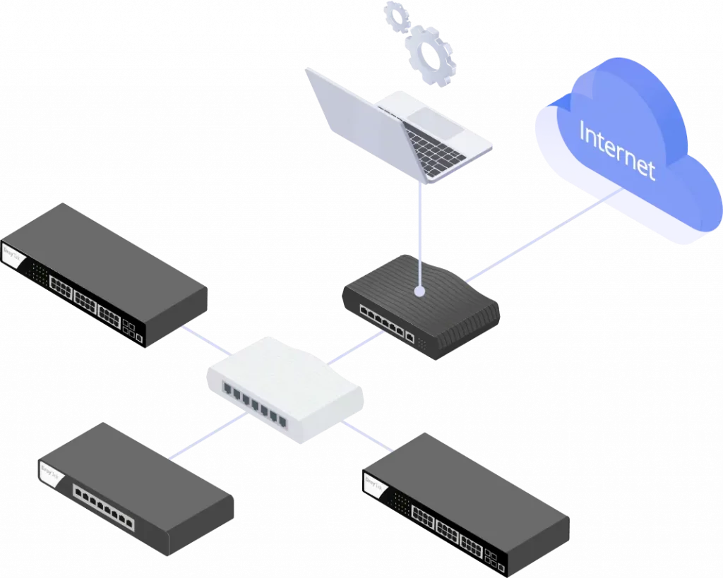 Switch management DrayTek