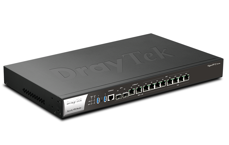 Routeur Vigor3912 | Pare-feu VPN Gigabit pour entreprises | DrayTek